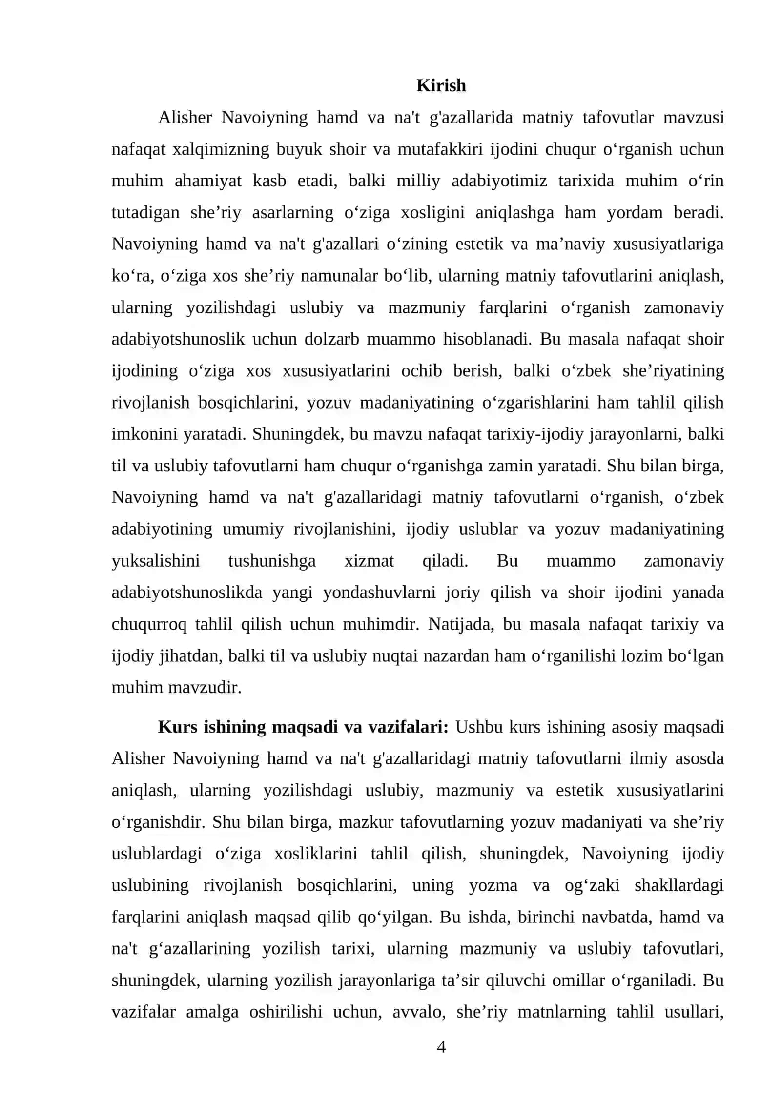 Filologiya va tillarni oʻqitish 2-kurs 4