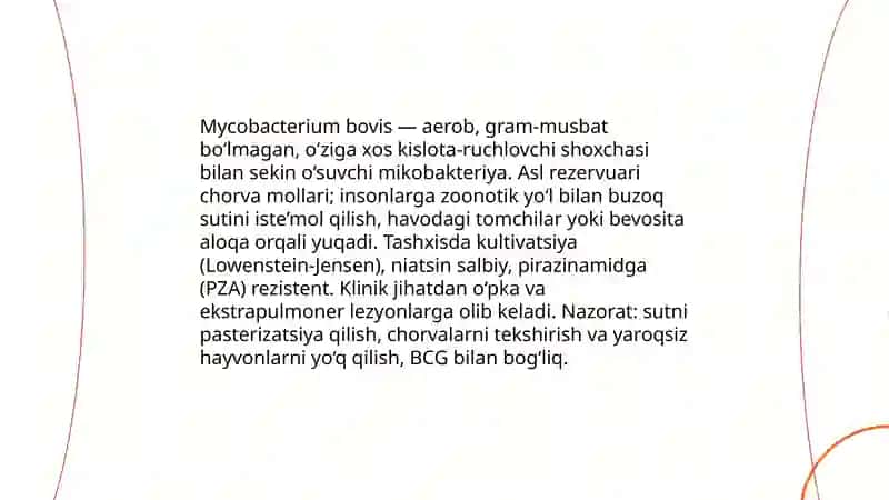Tuberkulyoz etiologiyasi 4