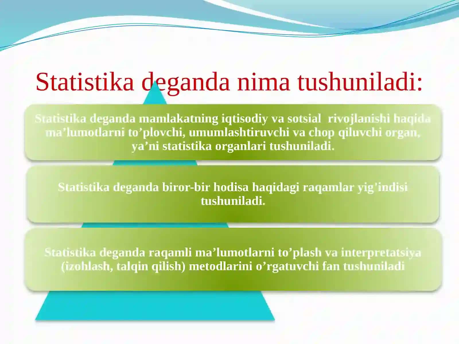 Statistika faniga kirish 4
