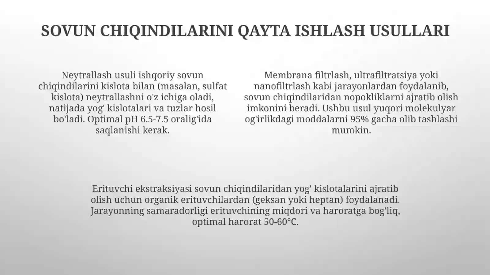 Soapstokni qayta ishlash 4