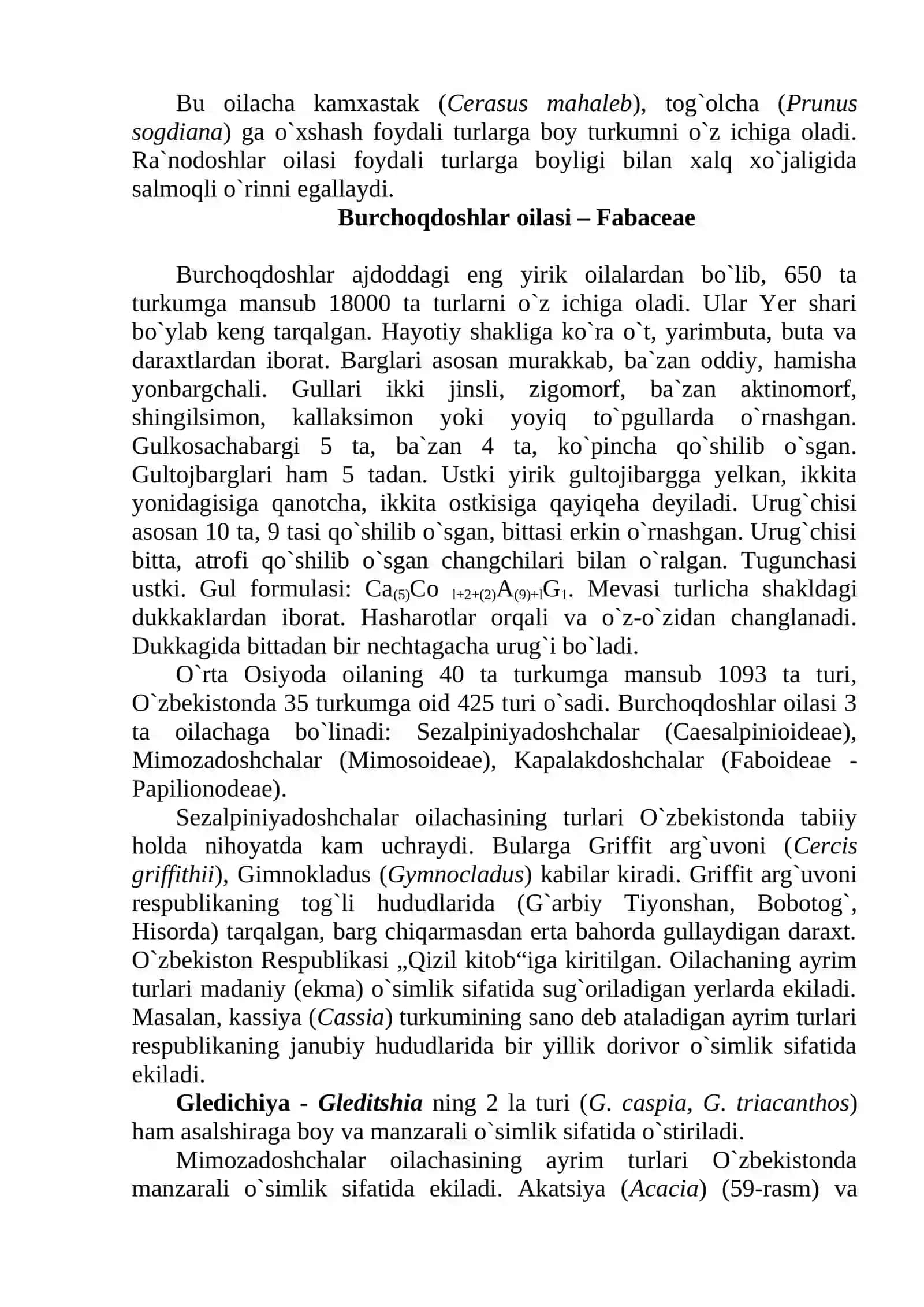 Ra`nokabilar kichik ajdodi - Rosidae 4
