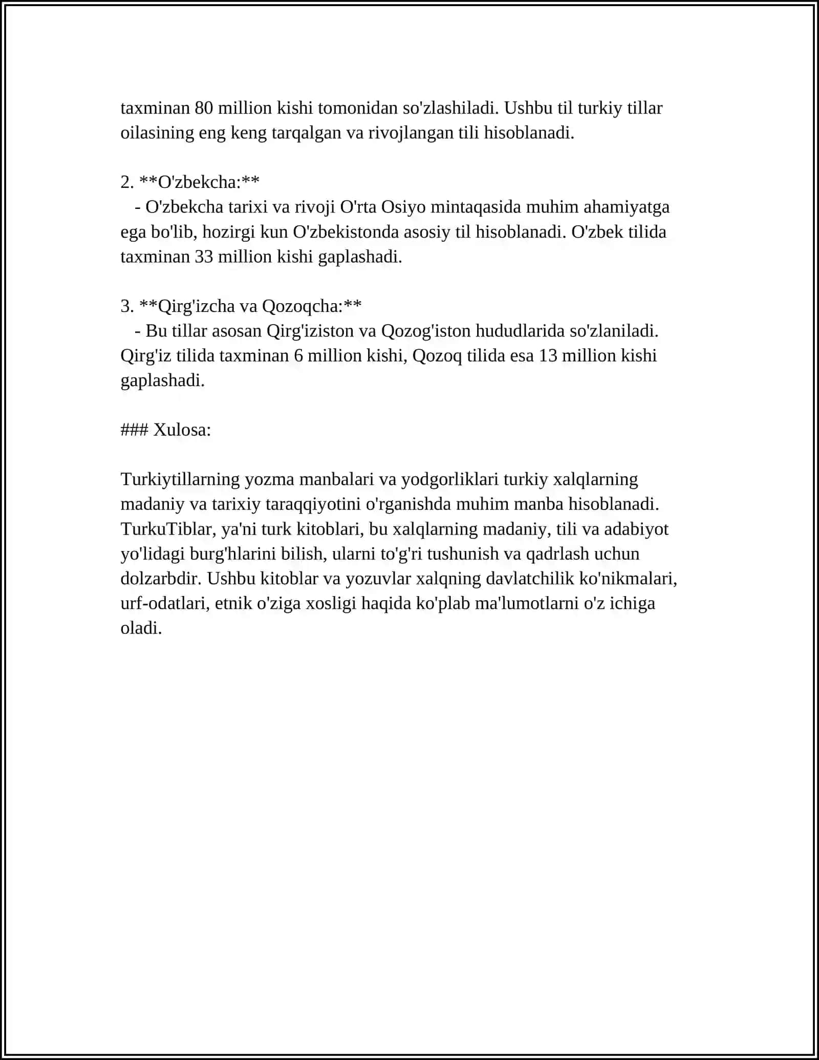 Turt Qutiblilarning Asosiy Hossalarining Tahlili 4