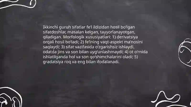 Ikkinchi guruh sifatlari 4