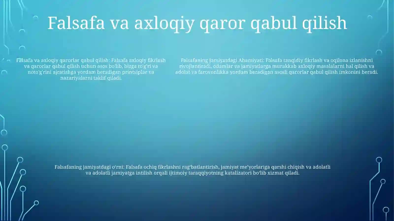 Falsafaning Jamiyatdagi Ahamiyati 4
