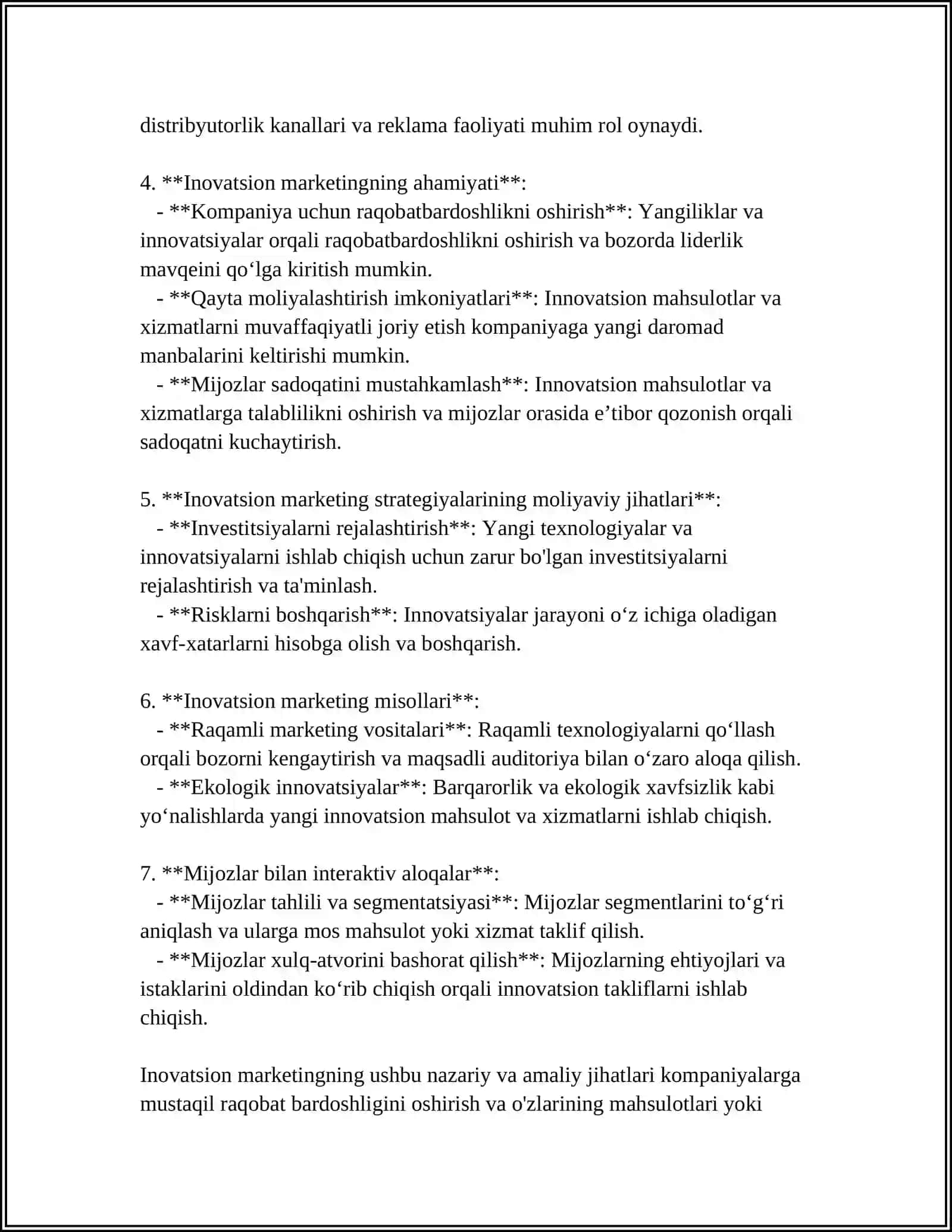 INOVATSION MARKETING 4