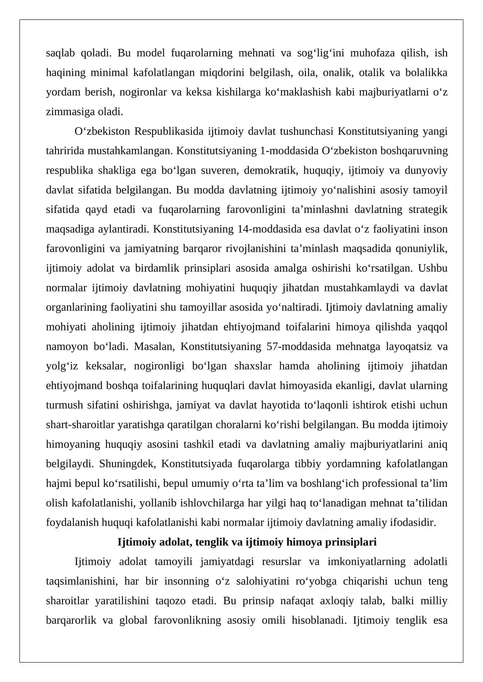Ijtimoiy davlat tushunchasi va mohiyati 4