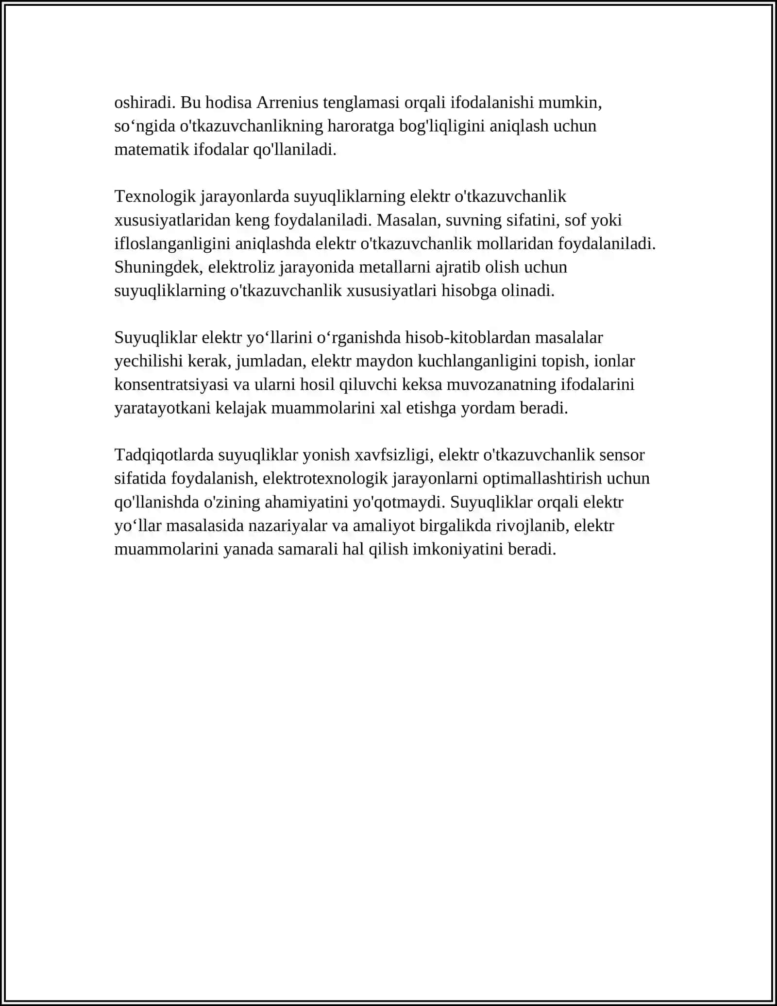 SUYUQLIKLARDA ELEKTIR TOKI 4