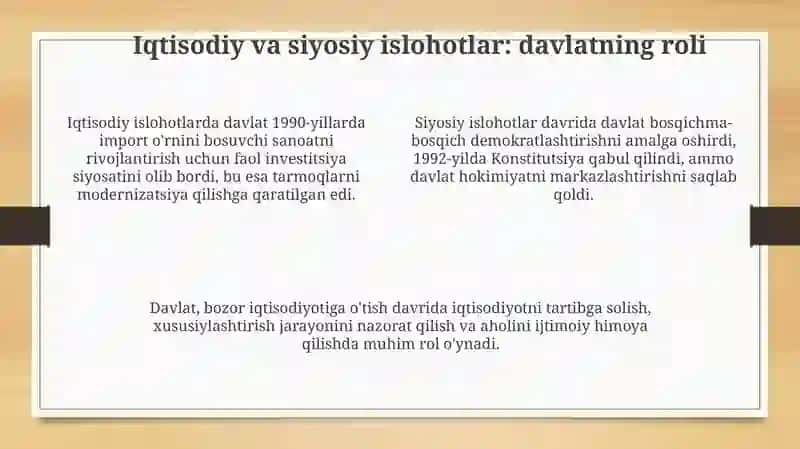 Oʻzbek modeli va uning tarixiy ahamiyati 4