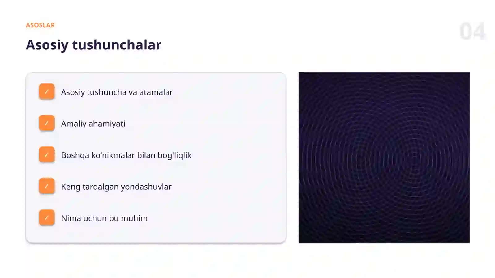 Ma'lumotlar bilan ishlash 4