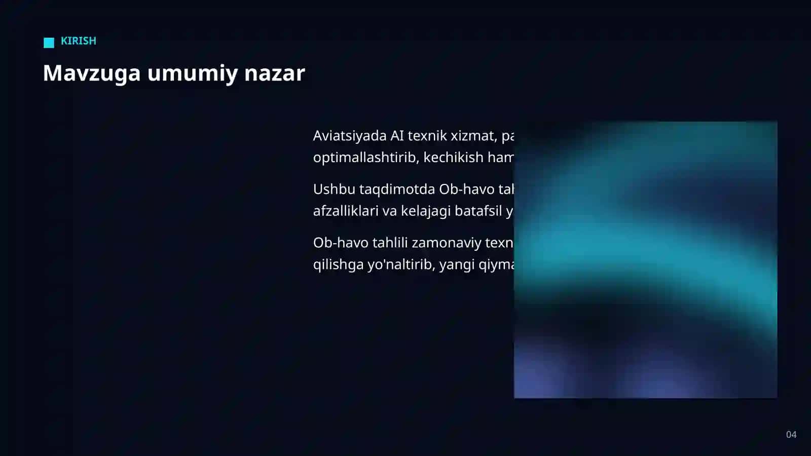 Sun'iy intellekt bo'yicha professional taqdimot 4