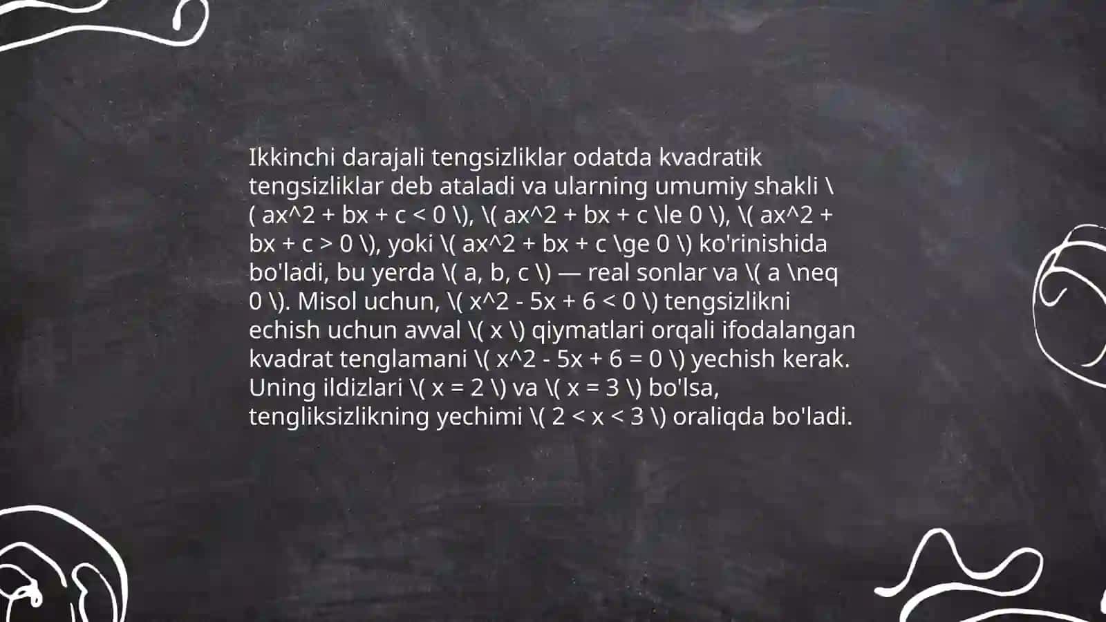 Trigonometrik tengsizliklar 4