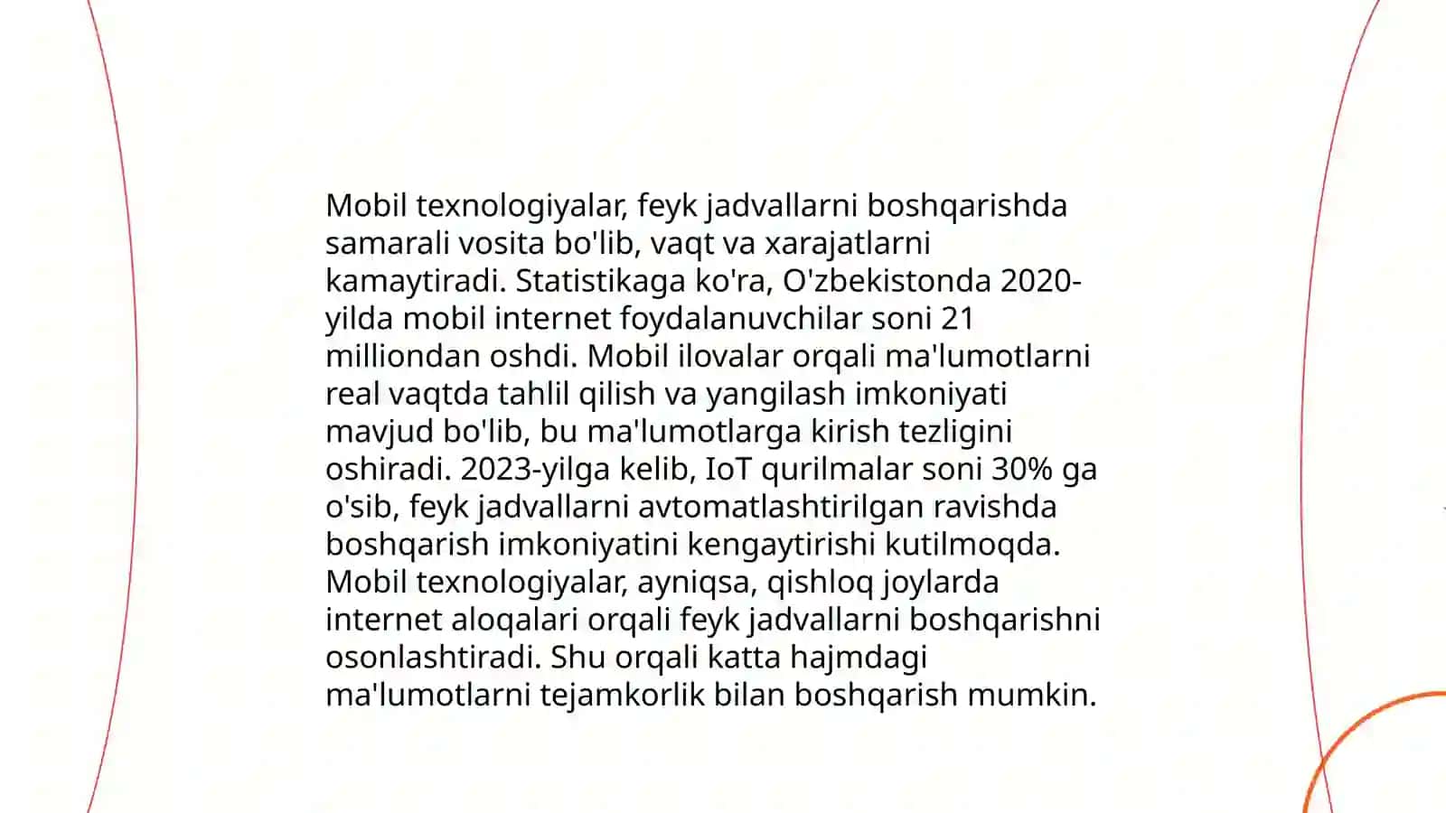 Mobil texnologiyalardan foydalanish 4