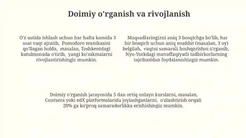 Stressni boshqarish usullari 4