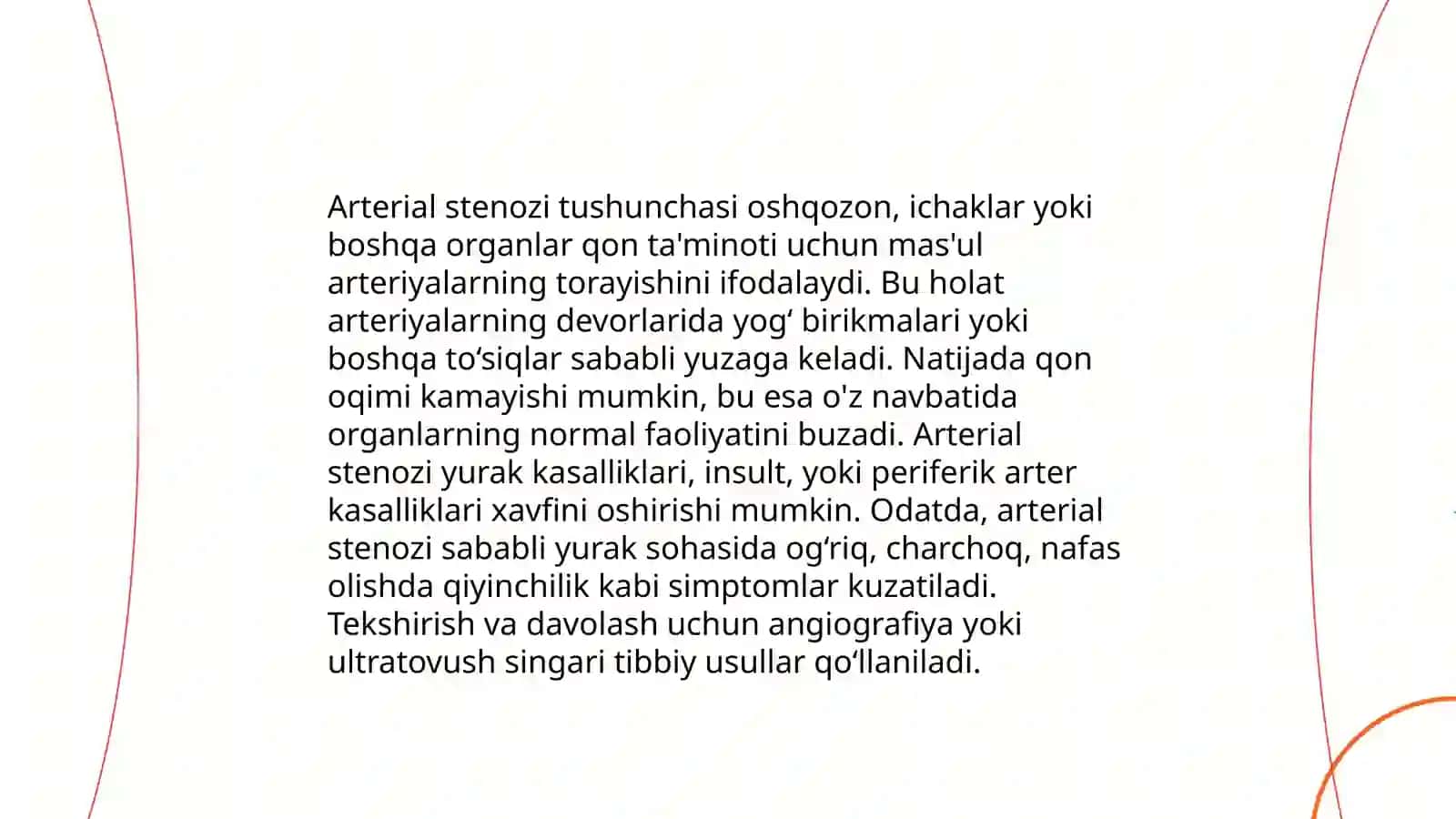 Arterial qon tomir obleteratsiyasi 4