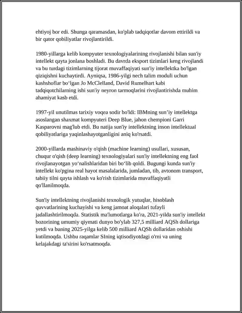 SUN'IY INTELLEKT 4