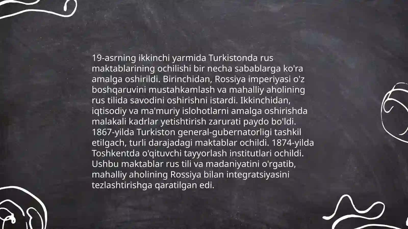 Turkistonda rus maktablarining tarixiy rivojlanishi 4