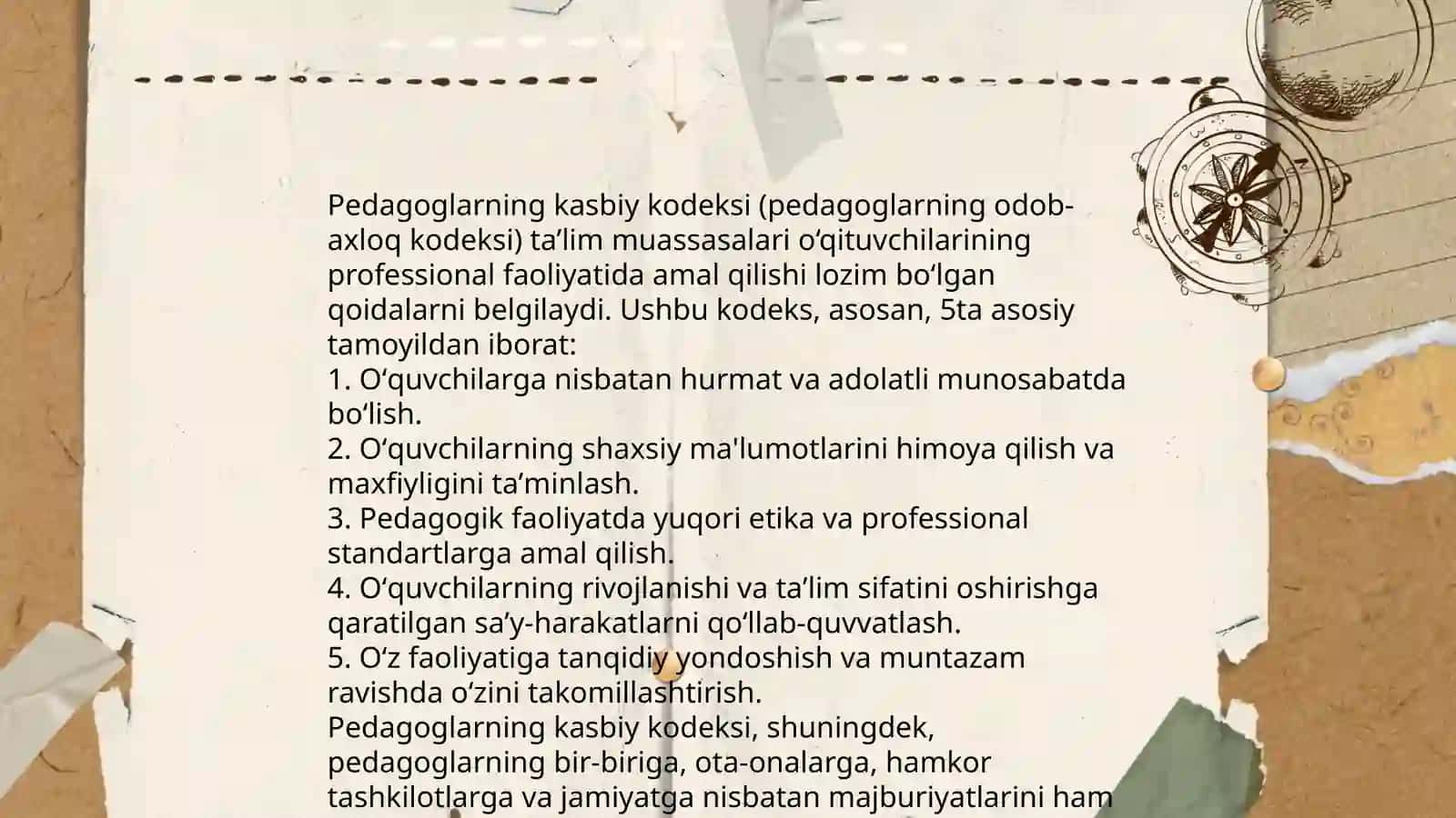 Pedagogika faoliyatning kaspiy huquq asoslari 4