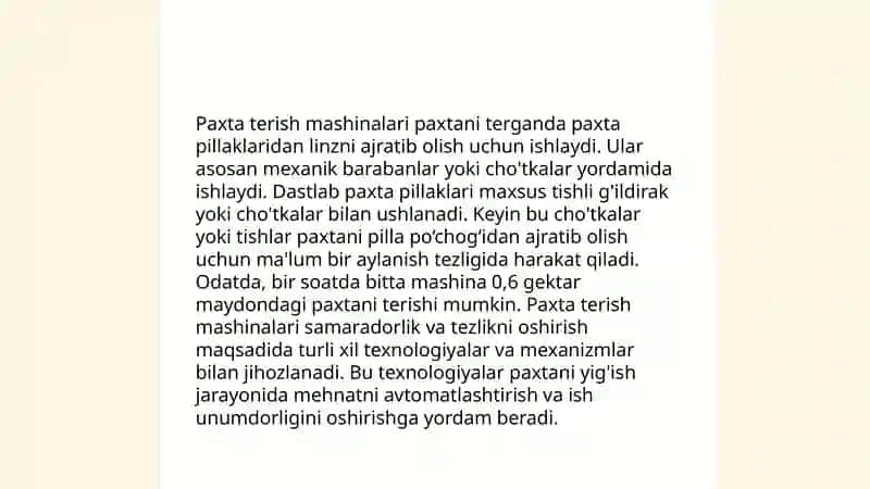 Paxta terish mashinalari 4