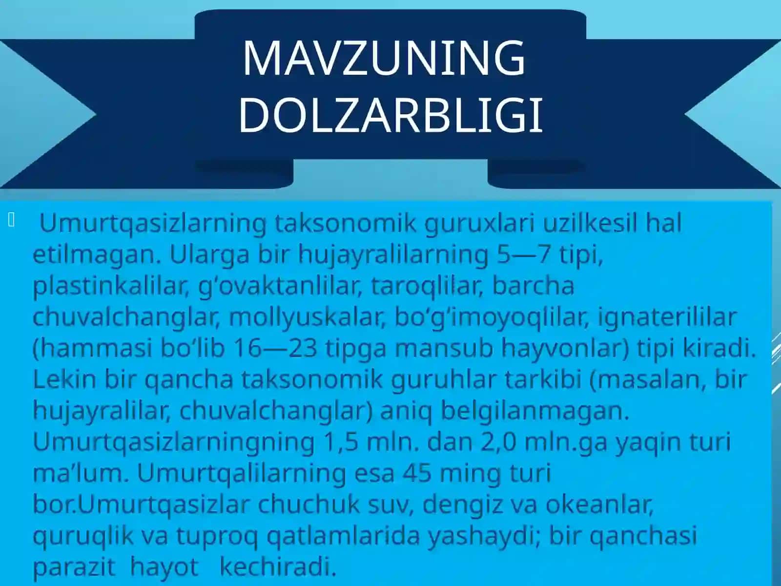 Umurtqasiz hayvonlar filogenetikasi 4