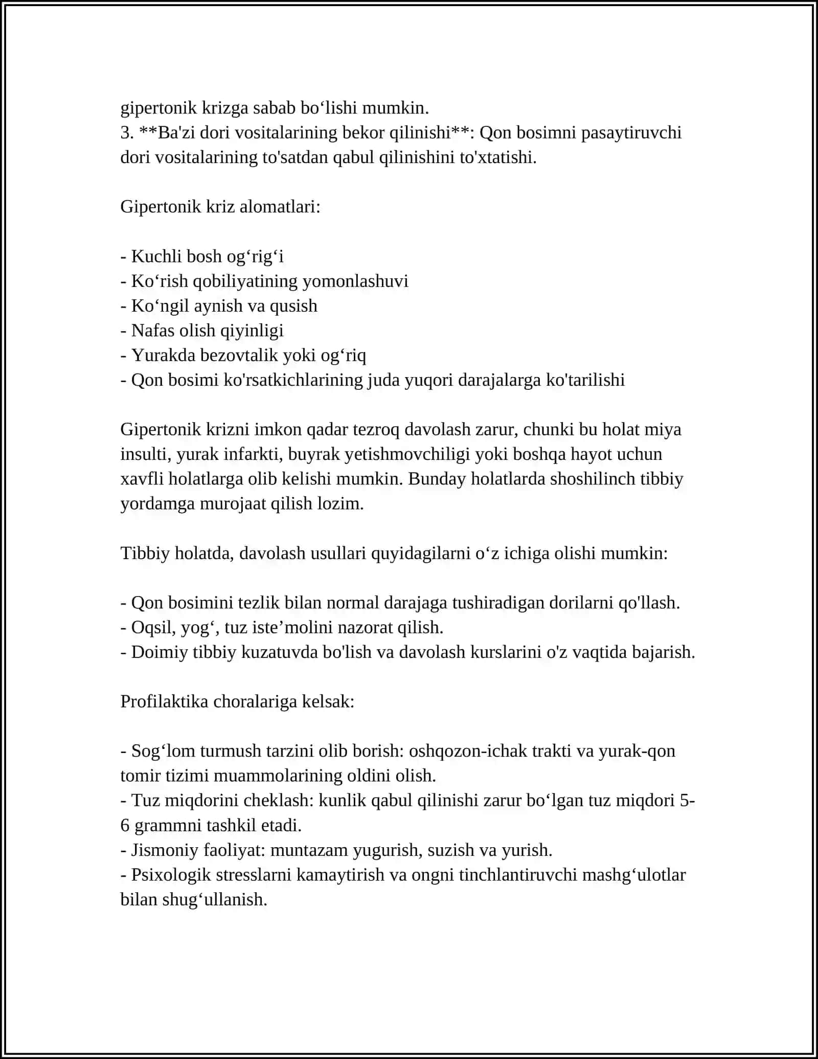 GIPERTONIK KRIZDA ISHLATILADIGAN DORI VOSITALARI 4