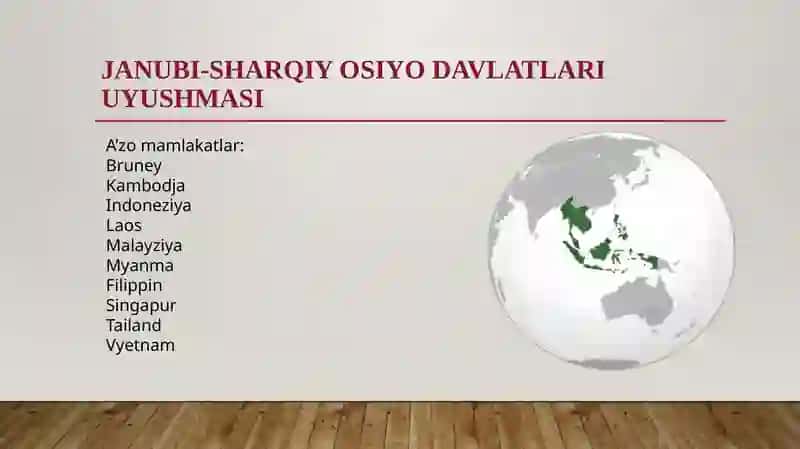 Janubi-sharqiy Osiyo davlatlari uyushmasi 4