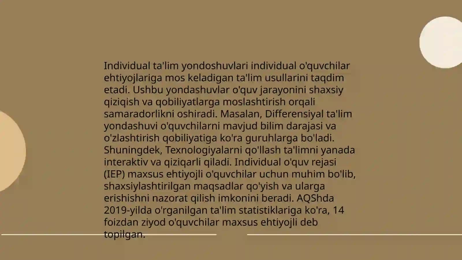 Inklyuziv taʼlim va gospital pedagogika fanidan 4