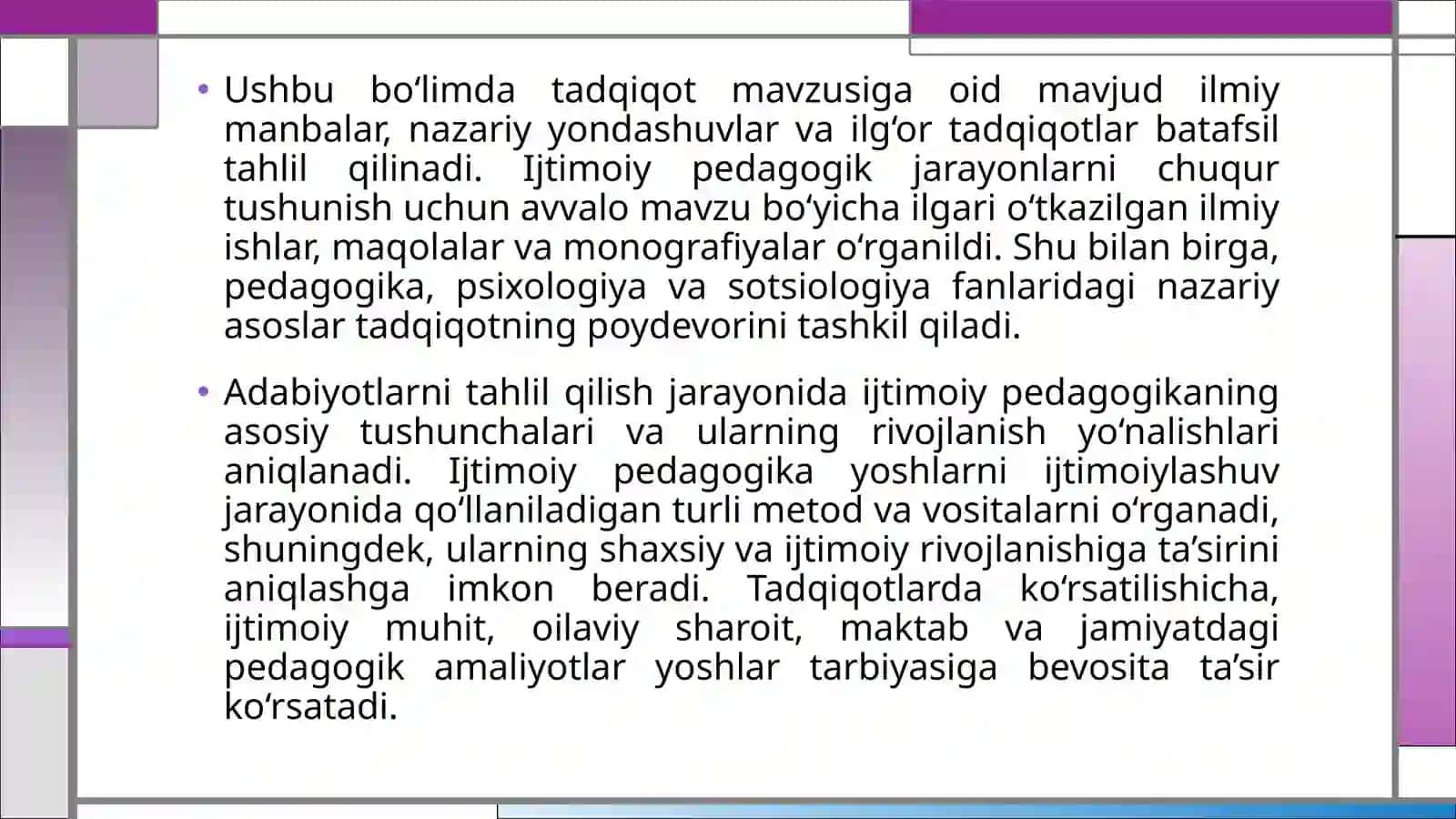 Ijtimoiy pedagogik tadqiqot 4