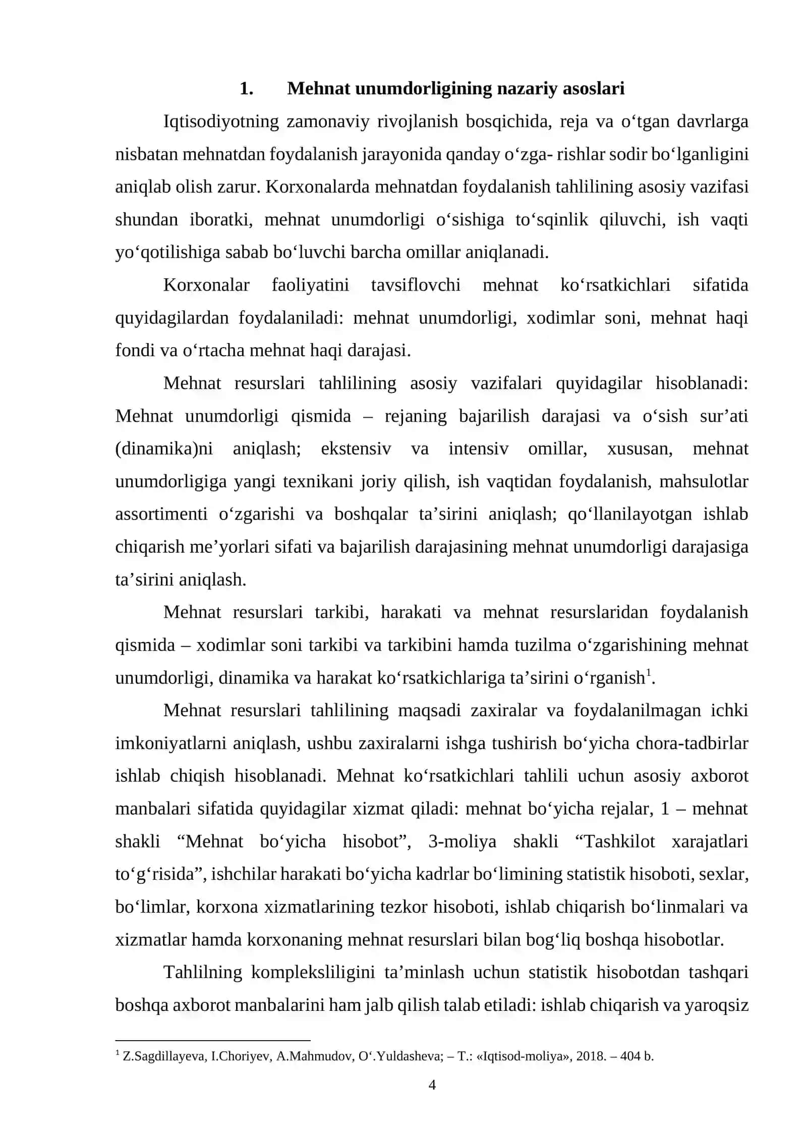 MEHNAT UNUMDORLIGI DINAMIKASINI TAHLILI 4