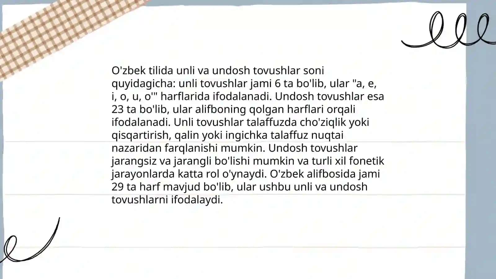 Oʼzbek tilining asosiy imlo qoidalari 4