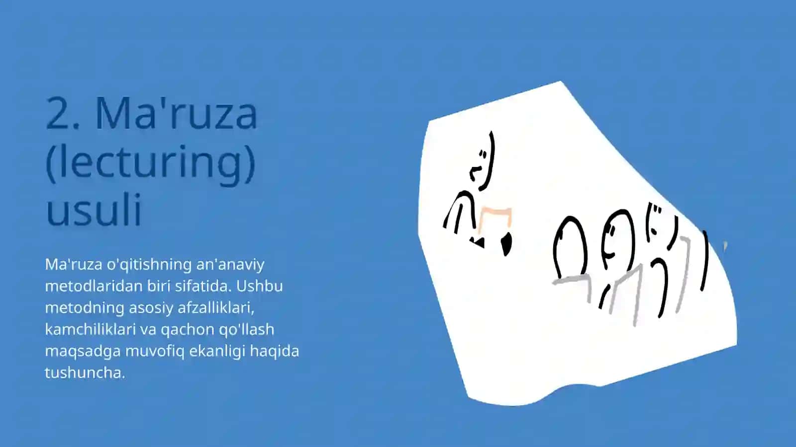 O’qitish metodlarining tasnifi 4