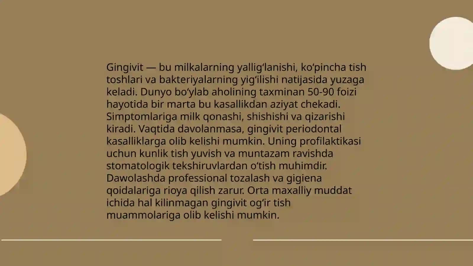 Tishlarni yalig’lanish kasaliklari 4