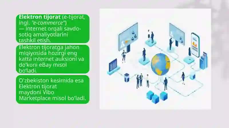 Elektron tijorat (E-commerce) 4