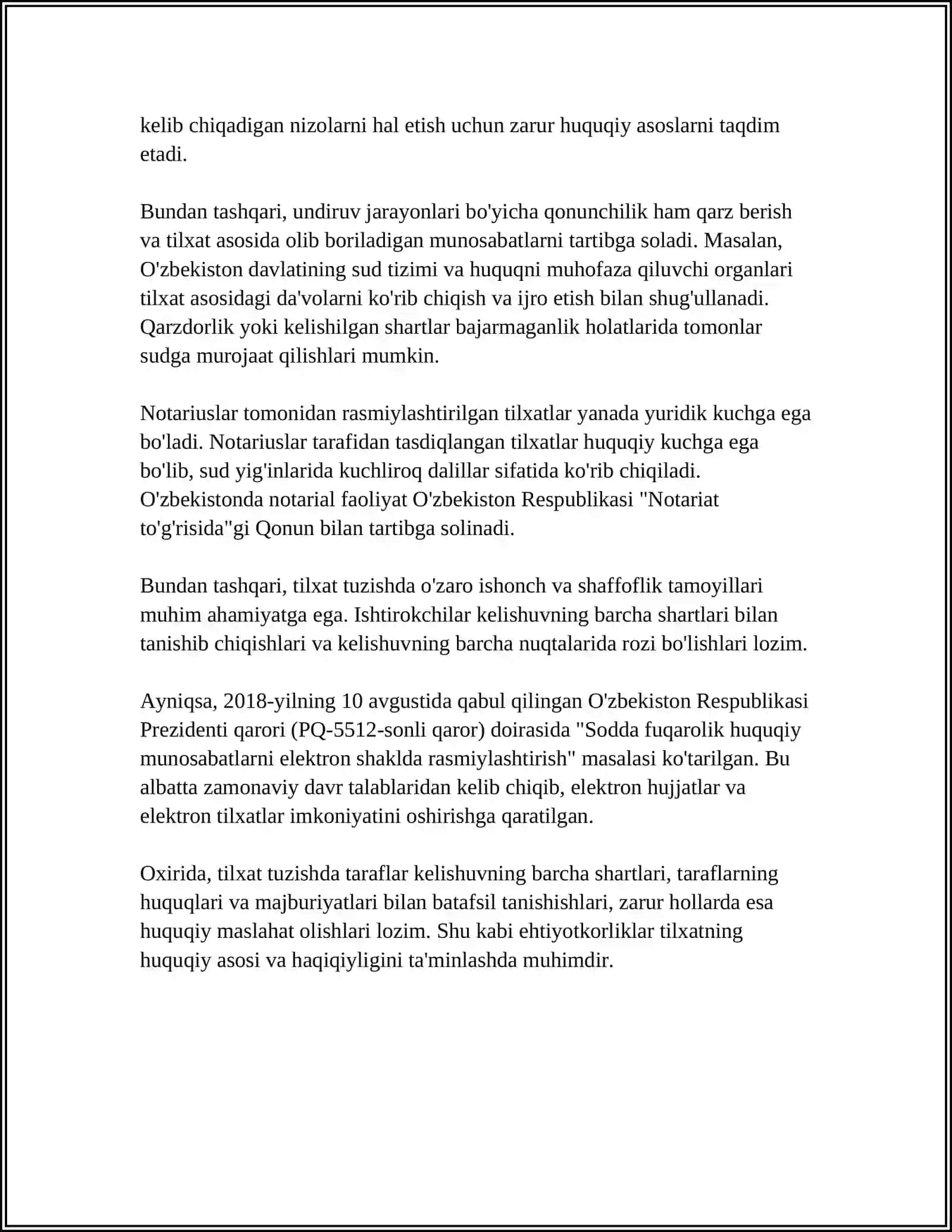 TILXAT HAQIDA UMUMIY MAʼLUMOT 4