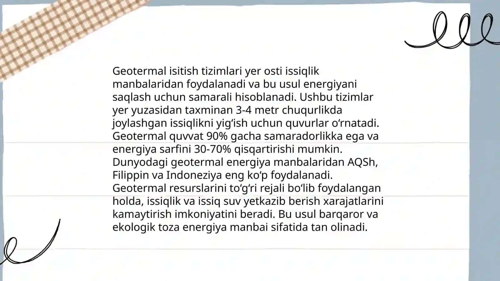 Noanʼanaviy isitish tizmlari 4