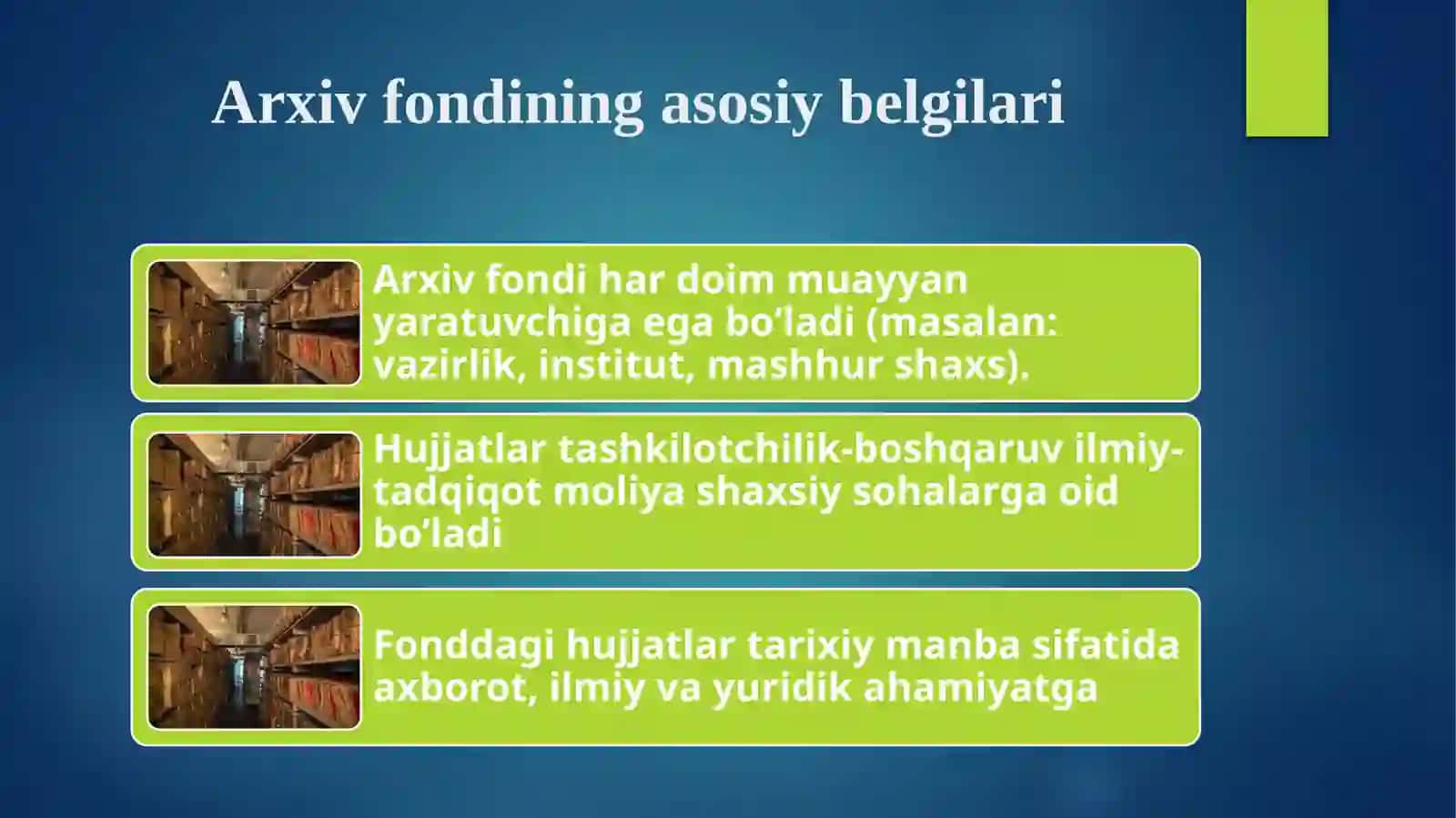 MILLIY ARXIV FONDI TUSHUNCHASI 4