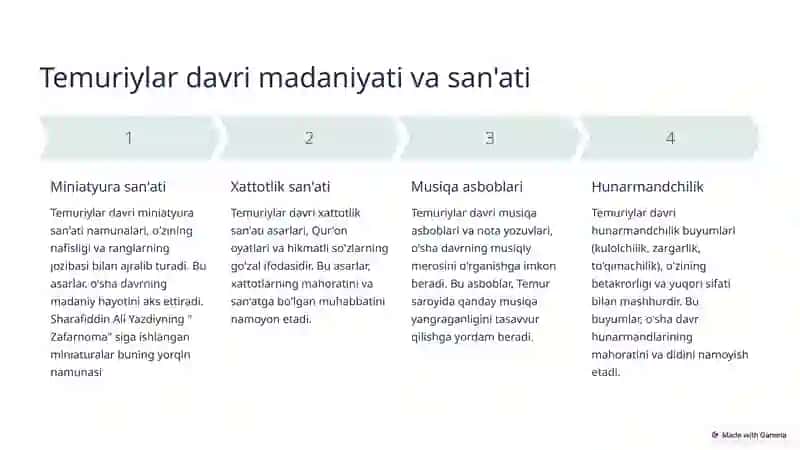 Temuriylar tarixi davlat muzeyi 4