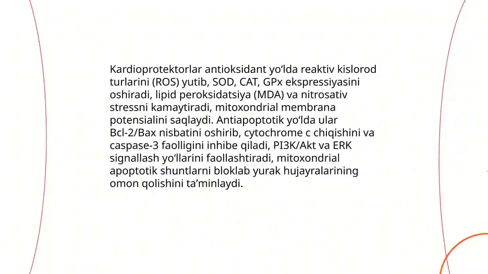 Kardioprotektorlar va metabotrop vositalar 4