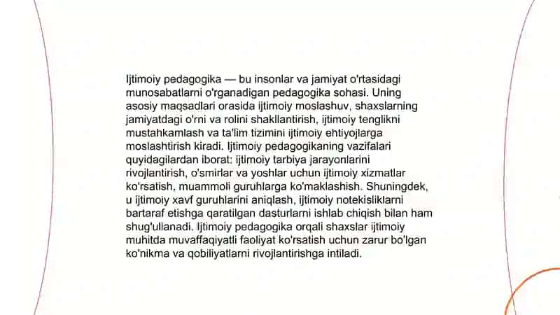 Ijtimoiy pedagogikaning nazariy asoslari 4