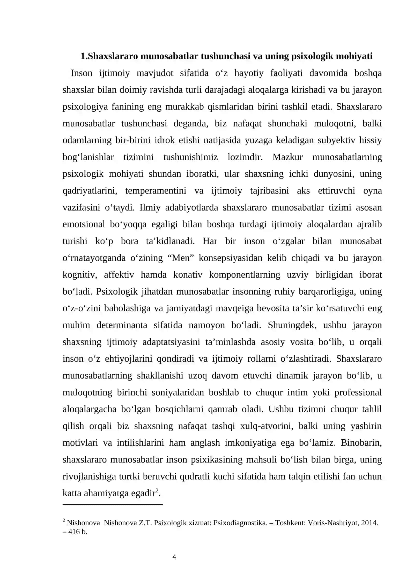 Shaxslararo munosabatlar psixodiagnostikasi 4