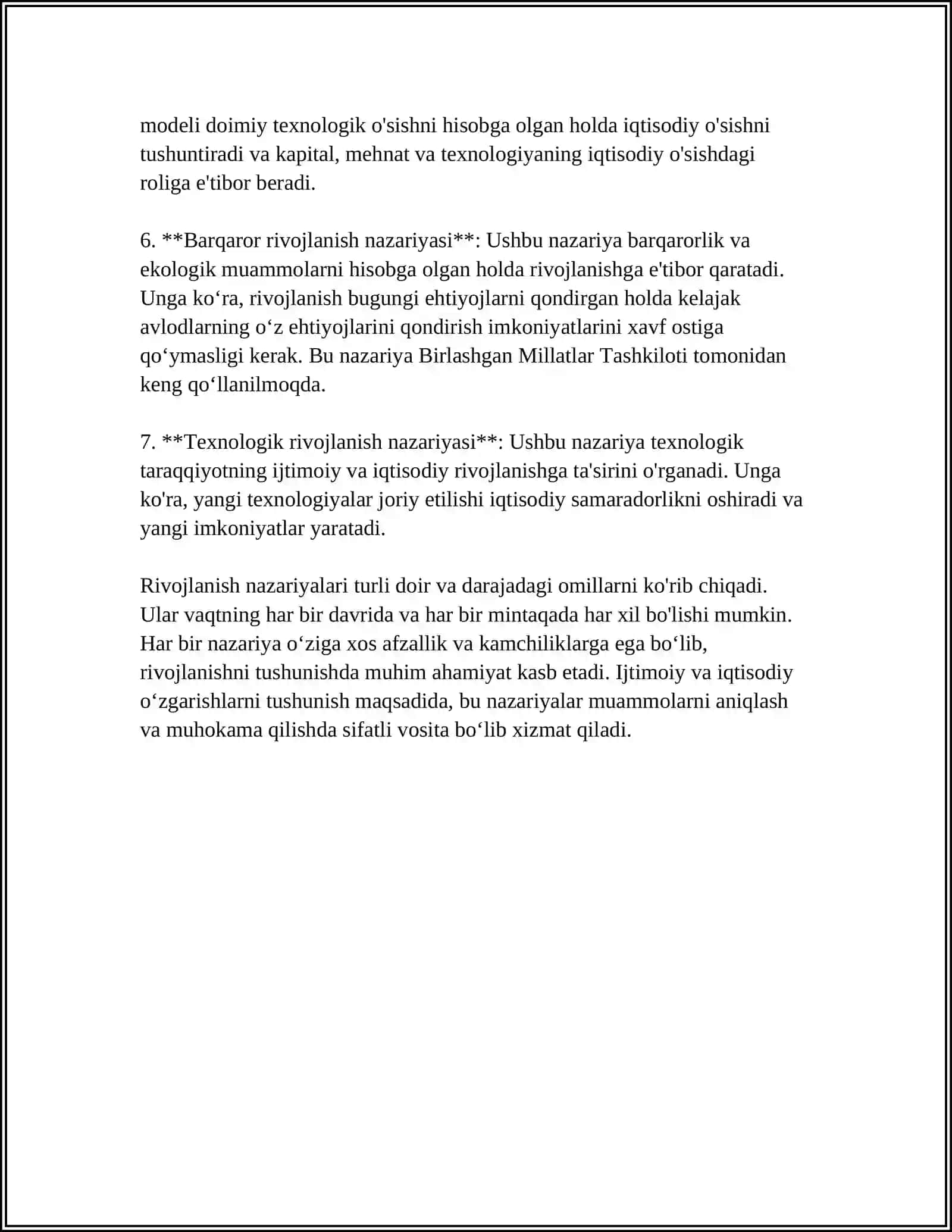 RIVOJLANISH FALSAFASI 4
