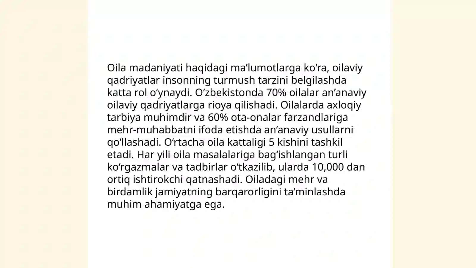 Madaniyat va xulq -atvir me’yorlari 4