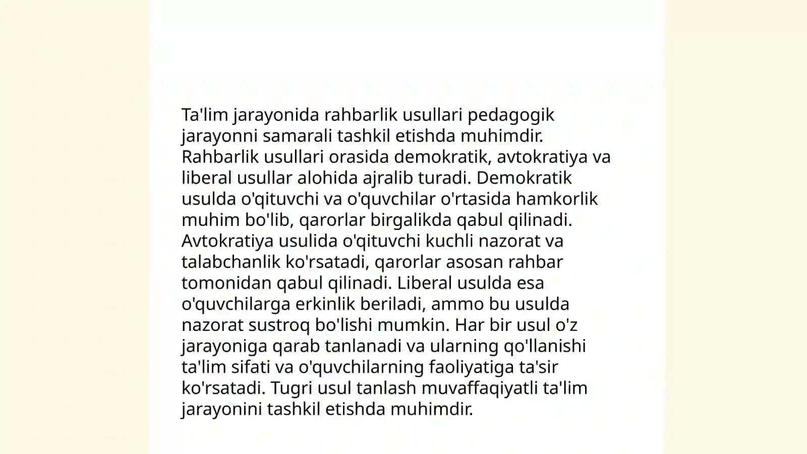 Boshqaruvning pedagogik-psixologik xususiyatlari 4
