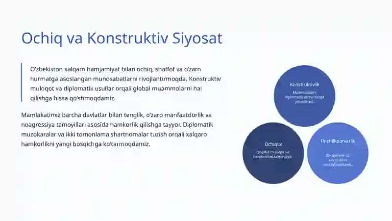 Oʻzbekistonning Tashqi Siyosiy Strategiyasi 4