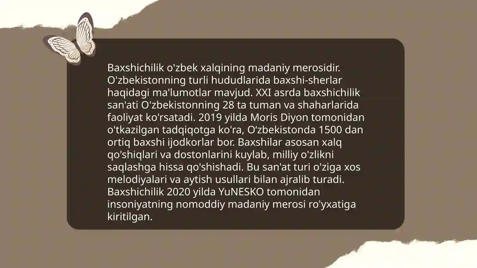 Baxshichilik san’ati: Tarixiy ildizlari va rivojlanishi 4