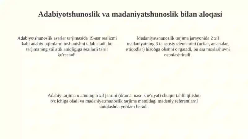Tarjima nazariyasi va amaliyoti 4