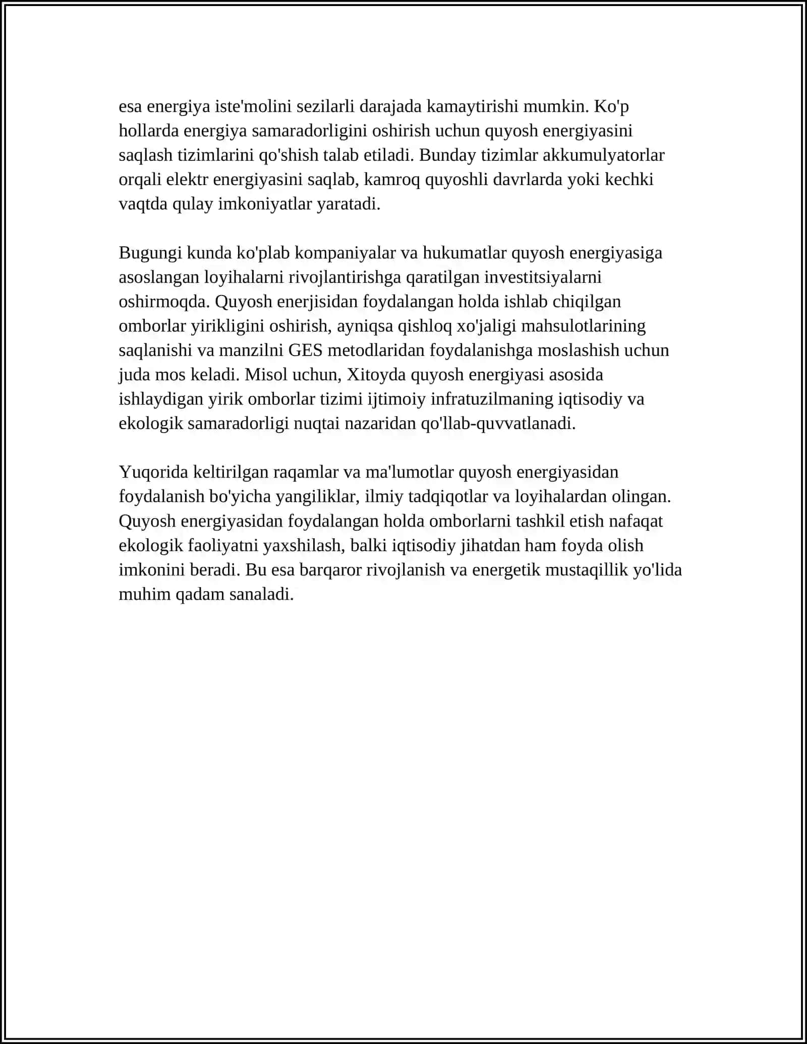 MUSTAQIL ISH Mavzu: ODIY OMBORLAR VA MURAKAB OMBORLAR 4
