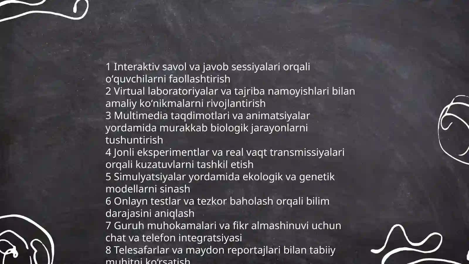 Televedeniye tabiiy fanlarni oʻqitishda 4