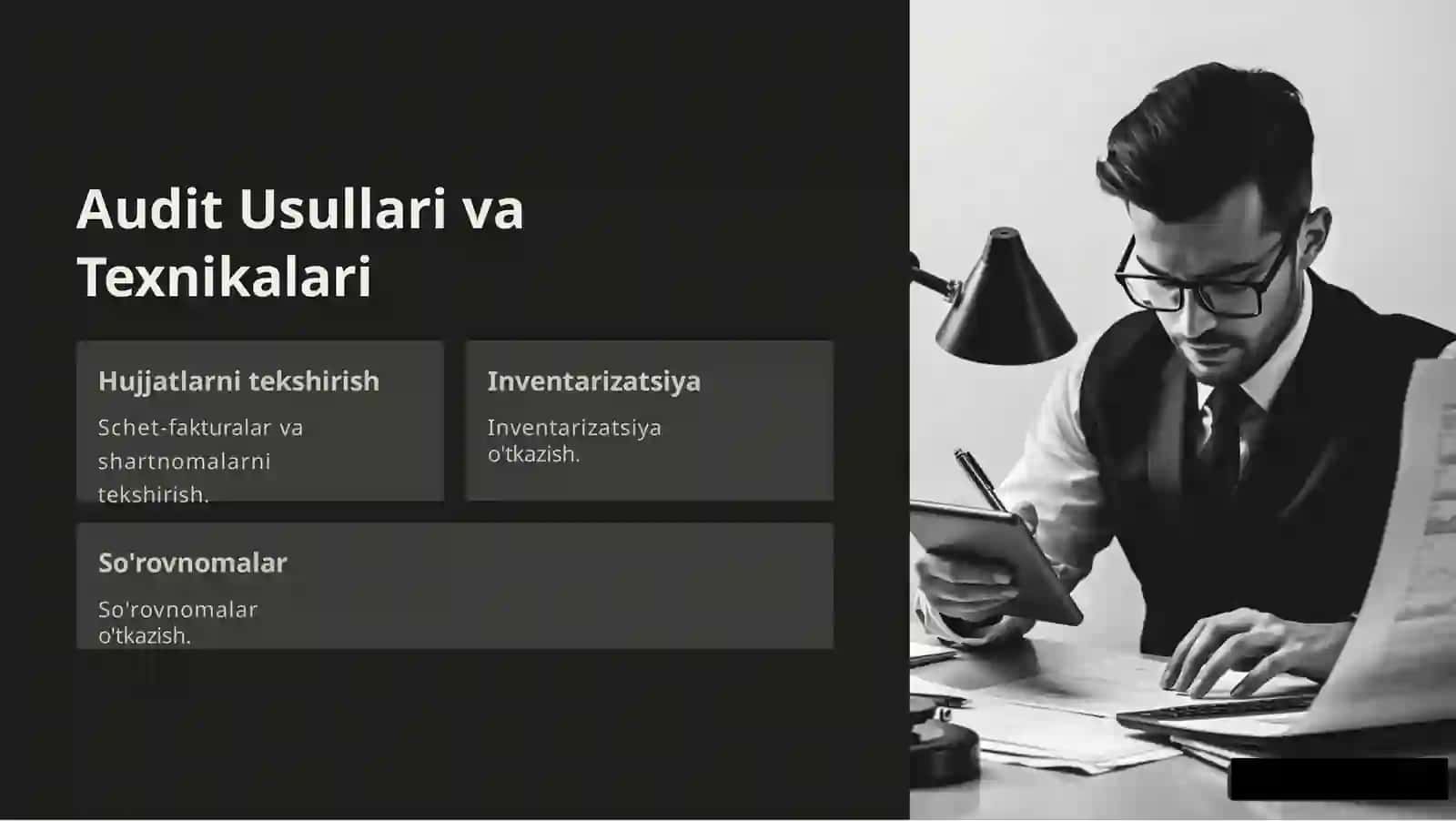 Hisob-kitob Muomalalari Ichki Auditi 4