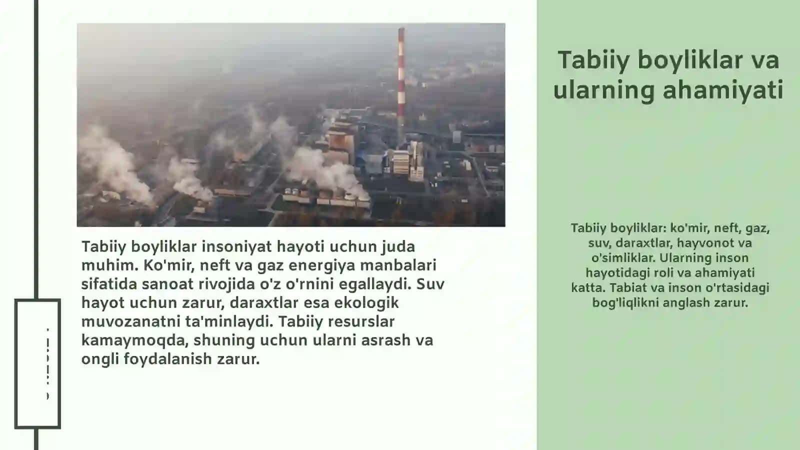 Tabiiy boyliklar:Negabaʼzidavlatlarrivojlanibbaʼzilariqashshoqlikkabotmoqda 4