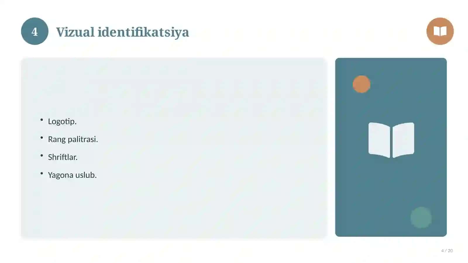 Grafik dizayn: nazariy asoslari, zamonaviy yondashuvda (Mustaqil ta'lim topshirig'i) 4